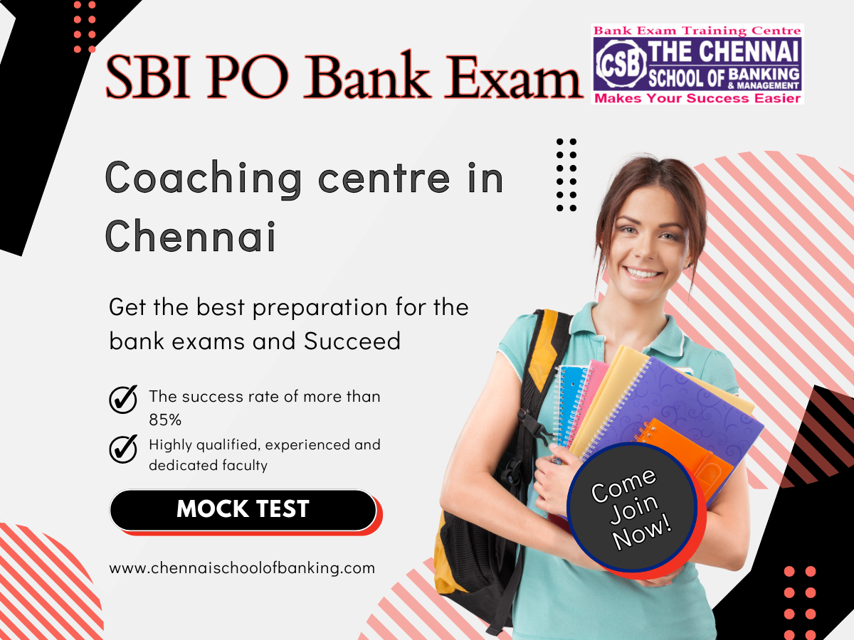 SBI PO exam coaching centre in chennai